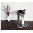 thumbnail image 2 of New Cat Condos  Elevated Cat Bed with Toy and Scratcher, 2 of 3