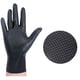 thumbnail image 1 of Guantes desechables Negro, Guantes desechables L Guantes, 2x grosor, guantes desechables de diamante para construcción Guantes de taller, industriales y de montaje, 100 SEK/caja, 1 of 5