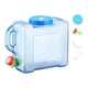 thumbnail image 2 of Grado alimenticio ligero de la abertura grande del contenedor de almacenamiento del agua del tanque de agua que acampa 5 litros Cola Contenedor de bebidas, 2 of 8