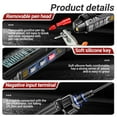 thumbnail image 2 of ANENG Smart Digital Voltage Tester Pen - ANENG A3005, High Precision Non-Contact Multimeter with Automatic Function Detection, Overload Protection, Backlit Display, and Low Power Consumption (Battery, 2 of 6