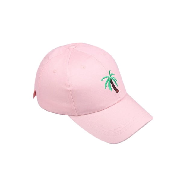 EQWLJWE Sun Hat Womens Men Unisex Summer Outdoors Tree Visor Palm Tree Embroidered Baseball Cap Adjustable Hat Modern Stylish