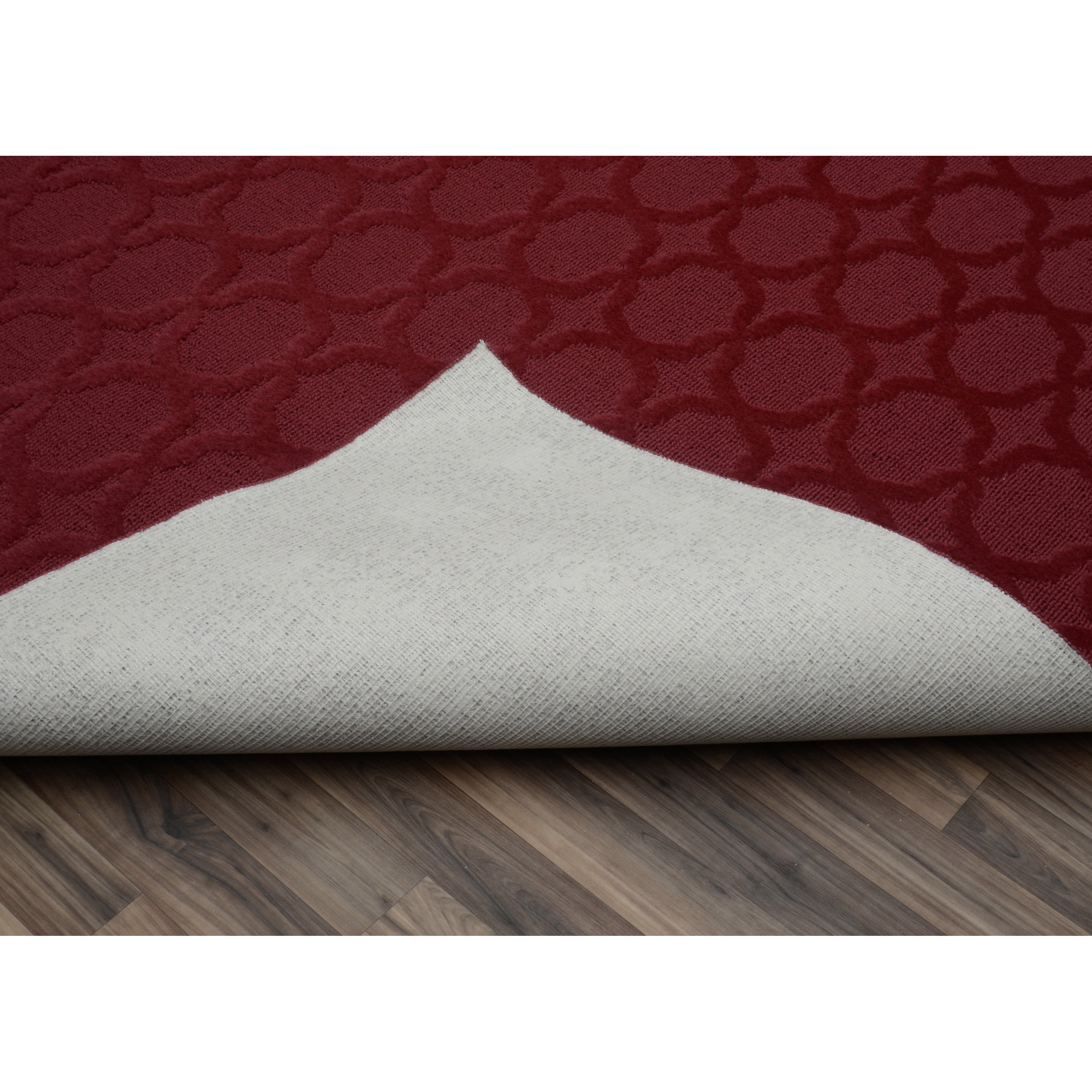 Garland Rug Sparta Chili Red Indoor Area Rug, 7'6" x 9'6"
