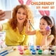 thumbnail image 2 of Mini Juego de Pintura Acrílica de 10 Piezas, Pintura para Niños, Juego de Pintura para Niños de 12 Colores, Tiras de Pintura Acrílica para Niños y Adultos, 2 of 5