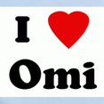 thumbnail image 2 of CafePress - I Love Omi Body Suit - Long Sleeve Cotton Baby Bodysuit, 2 of 4