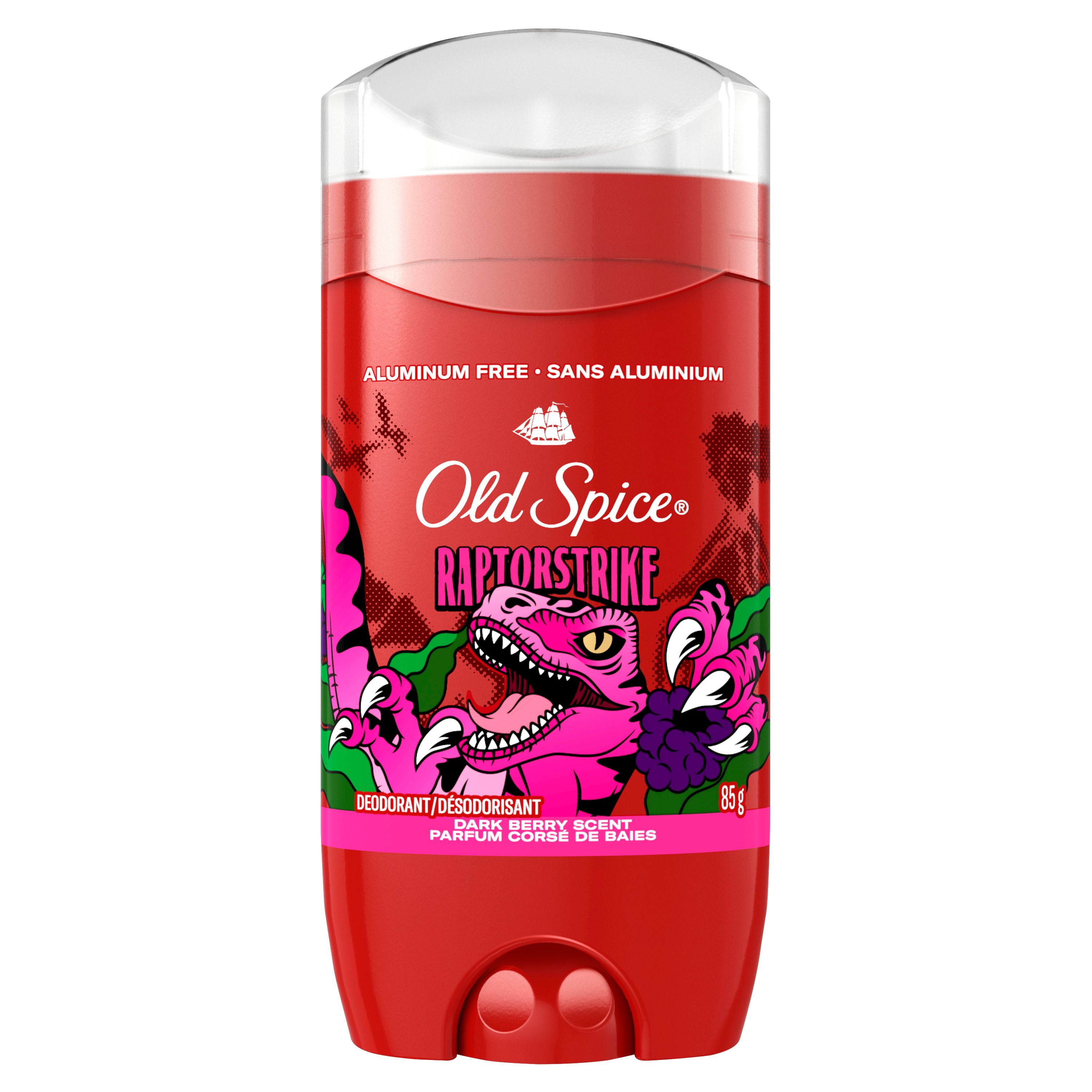 Old Spice Aluminum Free Deodorant for Men, Raptorstrike, 48 Hr. Protection, 85G