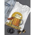 thumbnail image 3 of Oktoberfest Beer Mug W Sausage T-Shirt Women -Image by Shutterstock, Female 4X-Large, 3 of 4