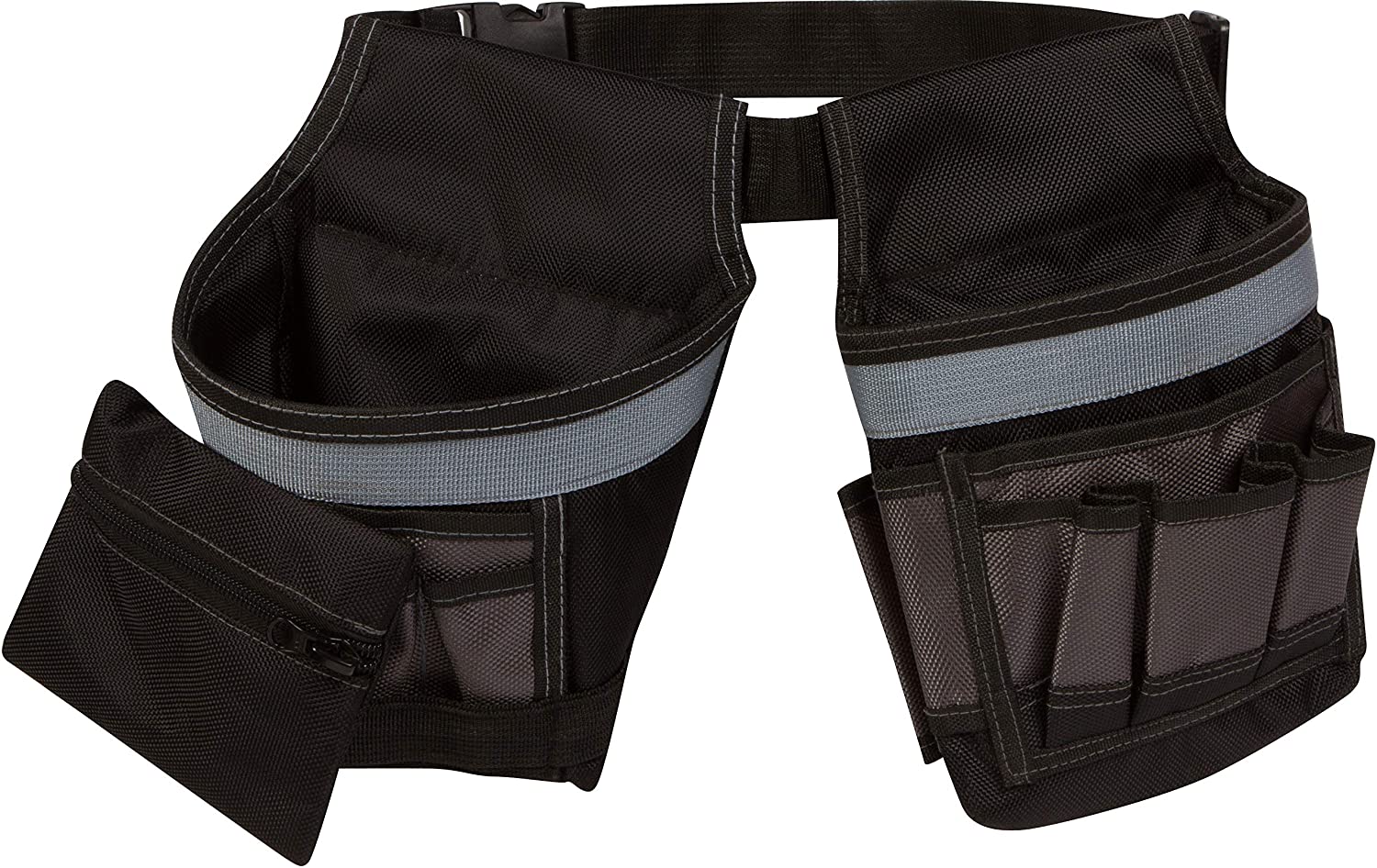 Nylon​ Tool Belt for Women ​with​ Deep Pouches - Carpenter, Electrician, Utility and Construction Work - ​With Fastening ​Clip