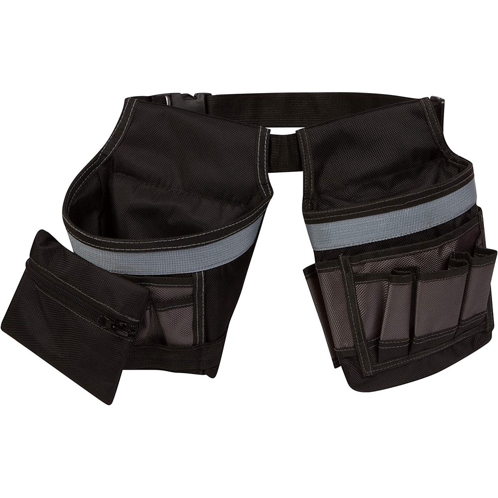 Nylon Tool Belt for Women with Deep Pouches Carpenter, Electrician, Utility and Construction