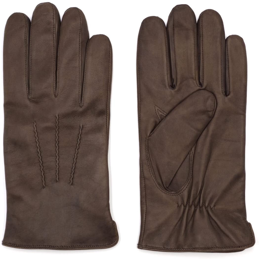 Mens Luxury Italian Sheepskin Leather 