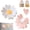 White+pink, variant on Flower Chip Clips,Magnetic Daisy Petal Bag Clips,,2-in-1 Cute Floral Chip Clips with Magnetic Back for Snacks Organizer,Kitchen & Office Decor