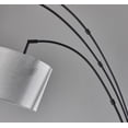 thumbnail image 5 of Adesso Home Brand Bowery 3-Arm Arc Lamp in Black Color, 5 of 9