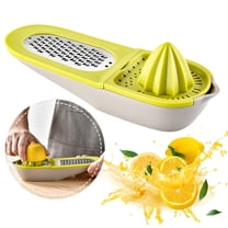 Clearance Under $5 3 In1 Manual Juicer Multifunction Orange Lemon Squeezer Kitchen Grater Minced Garlic Tool