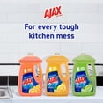 Ajax Ultra Liquid Dish Soap Lemon Scent, Super Degreaser, 90 oz Bottle