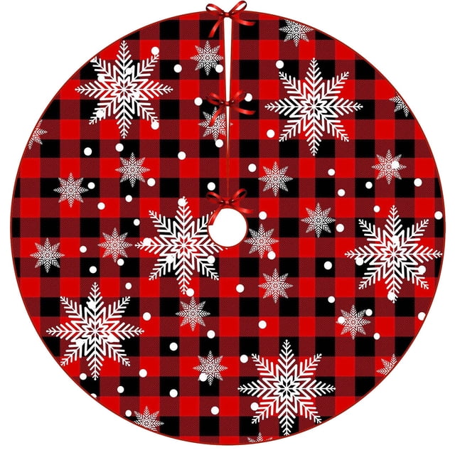 Yhmxh Falda para árbol de Navidad, falda para árbol de Navidad de Papá Noel para decoraciones navideñas, falda para árbol de Navidad, fiesta de Año Nuevo, decoración para interiores