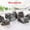 Bloodstone, variant on MATROOY 100g Natural Rough Stones Rocks - Crystals Wholesale Gemstones - Healing Gems-Lava Stone-1~2cm （100g）