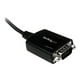 StarTech.com Rétention COM RS-232 RS232 DB9 USB Câble Adaptateur vers Série - Adaptateur Série - USB - - Noir – image 4 sur 6