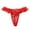 Red, variant on Panties for Women Tbopshirt Womens Thongs,Hipster Underwear,Open Lace Crotch Thong Mesh Pearl Massage Lady Sexy Temptation Pants,Cheeky Panties,Gifts