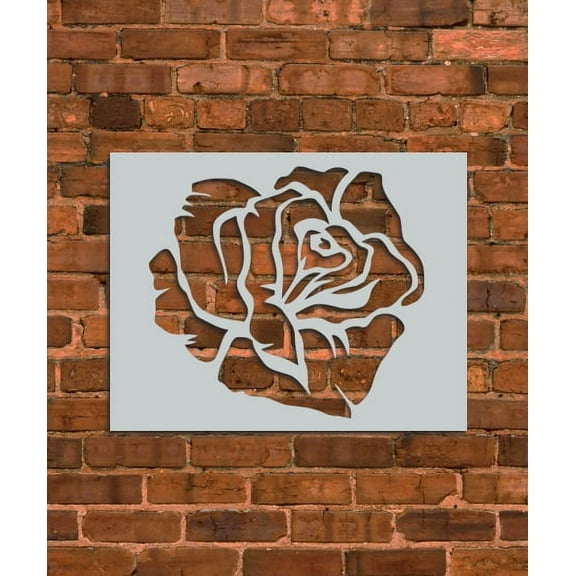 Rose Corolla Stencil