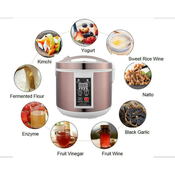 INTSUPERMAI Multifunctional Black Garlic Fermenter Garlic Yogurt Natto