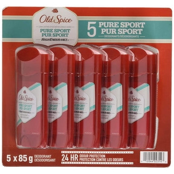 Old Spice Pure Sport Deodorant, 3 Oz, 5 Ct