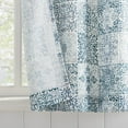 thumbnail image 2 of No. 918 Greco 2-Pack Mosaic Semi-Sheer Rod Pocket Kitchen Curtains, 54"W X 36"L, 2 of 8