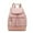 Pink, variant on MKF Collection Porsha Backpack for Women, Vegan Leather Drawstring Daypack for Travel and School by Mia K - Pink