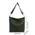 thumbnail image 3 of Cadorn Canvas Tote Bag Large Capacity Casual Commute Handbag Vintage Stylish Shoulder Bag with Retro Design for Work Shopping and Daily Use, 3 of 7