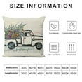 thumbnail image 5 of Nawypu  Hello Spring Throw Pillow Covers Rustic Country Floral Truck Wildflower Cottage Farmhouse Green Decorative Throw Pillows Cases Outdoor Decor for Couch Sofa Porch, 5 of 5