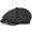 Dark gray, variant on 1 Pack Trend Retro Wool Flat Newsboy Cap Unisex Male Female Daily Walking Shopping Fashion Headwear Multiple Colors Available