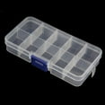 thumbnail image 4 of Lidded Storage Box Container Jewellery Ear Rings Nail Art Decoration 13.2x6.8x2.3cm, 4 of 8