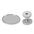 thumbnail image 1 of Coffee Maker  Mirror with 360 Rotating Base Aluminum Alloy Ball Joints Coffee  Rate Observation Reflector Mirror, 1 of 8