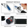 thumbnail image 3 of Refractometer 0-32% Brix Beer Brewing Wort SG 1.000-1.120 Specific Gravity Meter Liquor Alcohol Concentration Fruit Wine Suger, 3 of 5