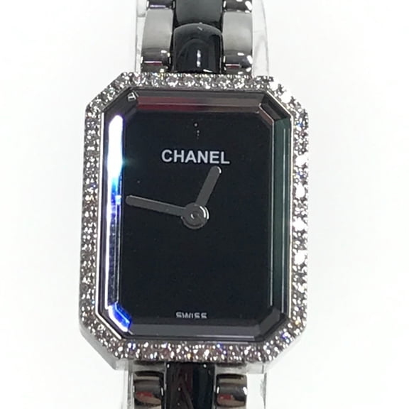 Pre-Owned CHANEL Premiere Women's Watch H2163 with Diamond Bezel, Stainless Steel... (Good)