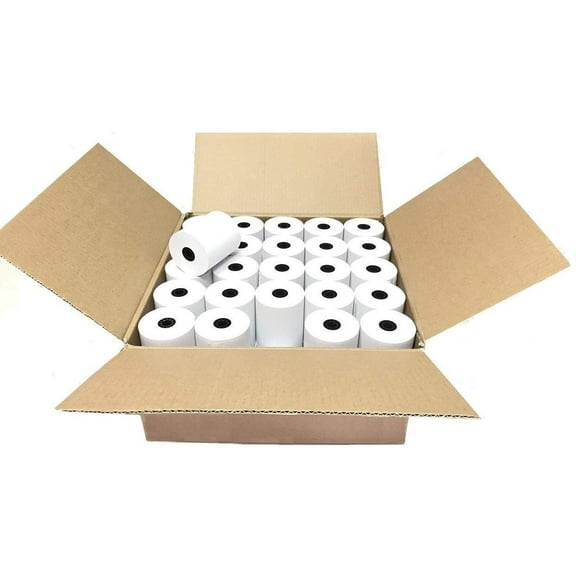 SJPACK Thermal Paper 2 1/4" x 50' Pos Receipt Paper, 50 rolls Cash Register Roll