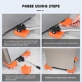 thumbnail image 5 of Professional Furniture Transport Lifter Tool Set 400KG Heavy Stuffs Furniture Mover Tool Mover Roller with Wheel Bar Moving Hand, 5 of 5