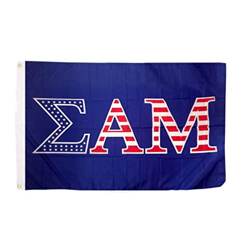 Sigma Alpha Mu Fraternity Usa Letter Flag Banner Greek 3 Feet X 5 Feet Sign Decor Sammy Flag Usa Walmart Com Walmart Com