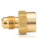 thumbnail image 1 of Campana niple ligera 5/16' x 3/8' IUSA 10 pzas dorado, 1 of 2