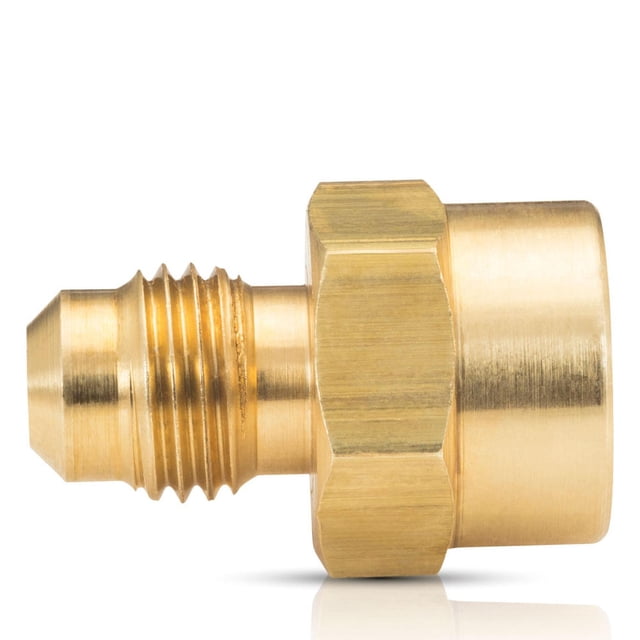 Campana niple ligera 5/16' x 3/8' IUSA 10 pzas dorado