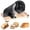Black, variant on Yedigre Upgrade Manual Bread Slicer for Homemade Sourdough – Adjustable Hand Crank Cutter with Steel Fence & Sharp Blade, Retro Design