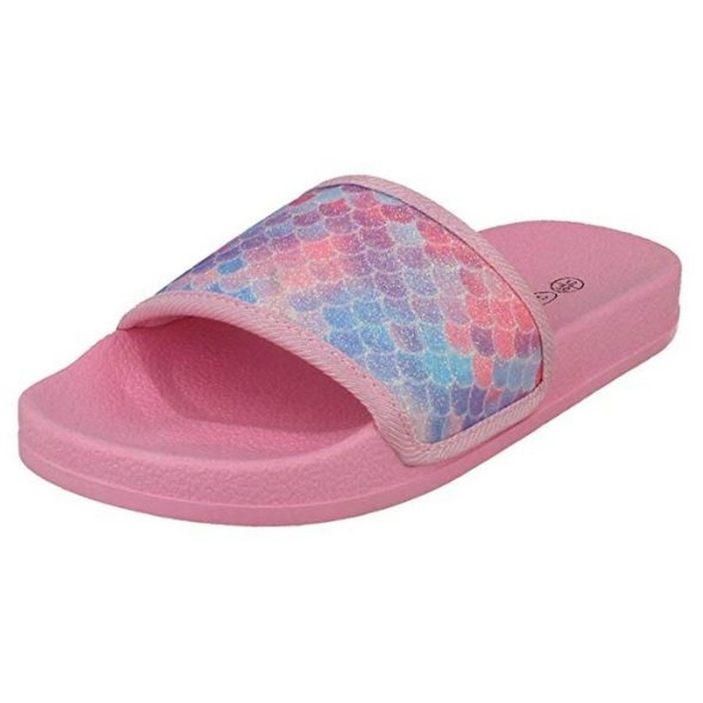 girls sliders with strap