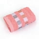 thumbnail image 2 of Accesorios de baño Funda de toalla a rayas 13,7 x 29,5 pulgadas Toalla suave y gruesa absorbente para el hogar Toallas de poliéster, 2 of 8