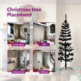 thumbnail image 5 of vidaXL Slim Half Artificial Christmas Tree with Stand, 5 of 8