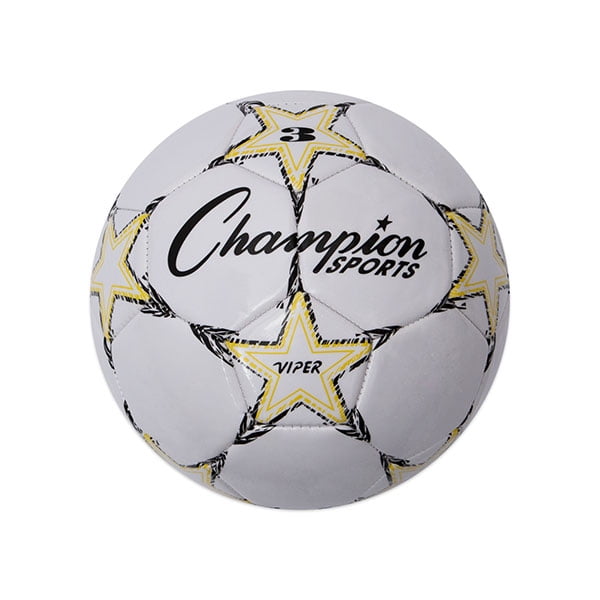 Size 3 Champion Sports Extreme Soft Touch Butyl Bladder Soccer Ball Yellow 