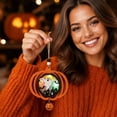 thumbnail image 4 of Fufafayo Halloween Wooden Pendant With Lights, Hanging Wood Decor for Fall Autumn Home, Spooky Glowing Lantern Ornament for Wall Door Window, Halloween Party Decoration, 4 of 6