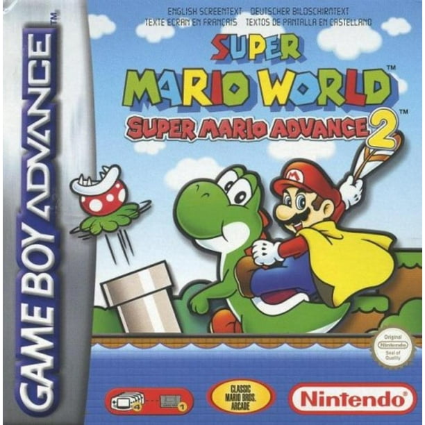 Super Mario World Super Mario Advance 2 Collect Coins And Power Ups Through 96 Levels From The Snes Classic By Visit The Nintendo Store Walmart Com Walmart Com