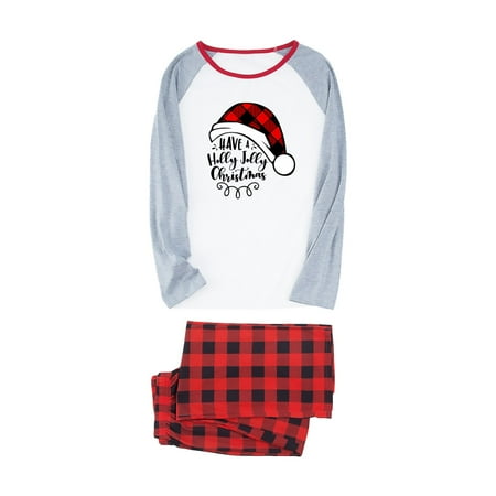 

Parent Child Men s Dad Clothes Parent Child Warm Christmas Suits Plaid Print Home Clothes Dad Suits