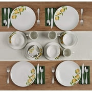 Studio Nova 5276340 16-Piece Dinnerware Set, Service For 4, Countryside Lemons