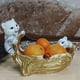 thumbnail image 1 of Canasta de de resina Caja de almacenamiento para manualidades Decoración para hogar Tigres Estatuilla Llaves Bandeja de almacenamiento para blanco BLESIY Plato de fruta de la estatua de los tigres, 1 of 8