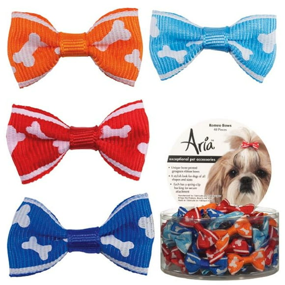 Aria  Aria Romeo Bows Canister 48/Pkg