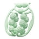 thumbnail image 5 of Rodillo masajeador de piernas, rodillo para relajar los músculos de las piernas, rodillo para muslos, herramienta de masaje de pantorrillas circular. Verde, 5 of 9